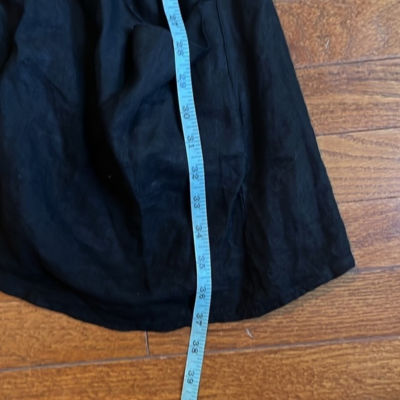 Inizio | Magic 2 Pocket Sleeveless Magic Linen Dress Oversized Lagenlook Small - Picture 9 of 10